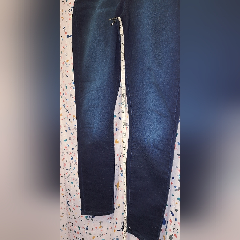 Buy 1 Get 1 50% Off--Levi Strauss Women's Dark Indigo Skinny Jeans Size 16 - Picture 7 of 15